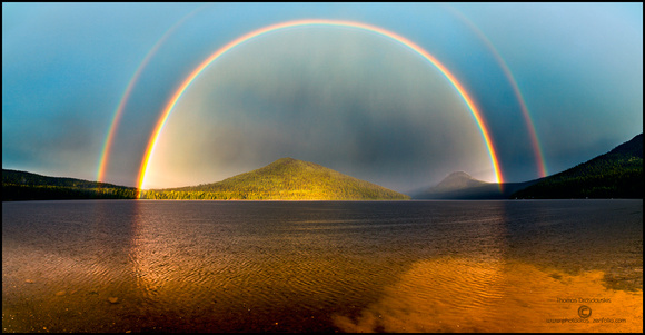 Bowron Lake Rainbow