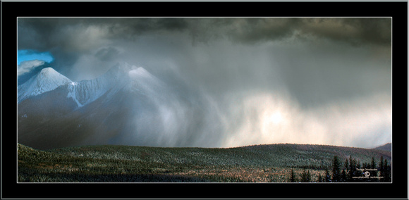 Snowstorm In the Cariboo Mountains