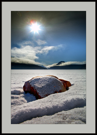 Bowron Lake BC Canada Winter