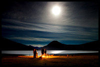Campfire at Bowron Lake
