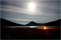 Campfire at Bowron Lake